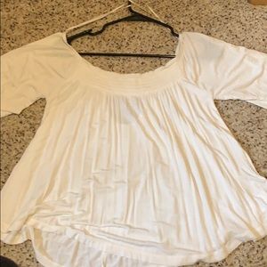 Off The Shoulder American Eagle Shirt